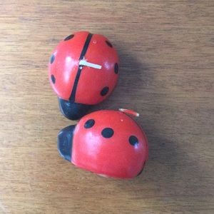 Ladybug cute as a bug 🐛 Candles bundle of two.